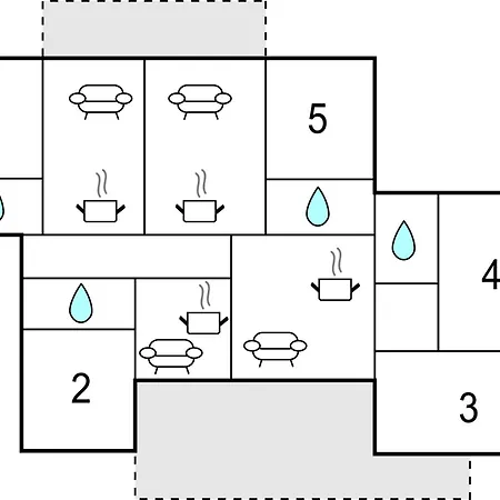 5 Bedroom Beautiful In Apartmán *