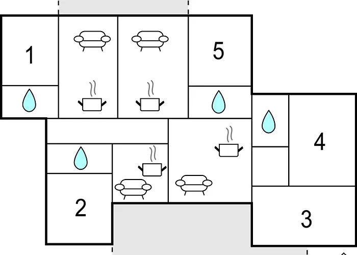 5 Bedroom Beautiful In Apartment *